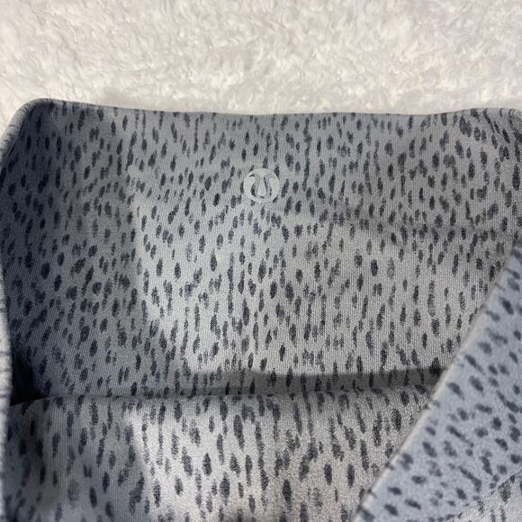 Lululemon Wunder Under Crop II Full-On (Roll Down) Dottie Dash Slate Black - Picture 10 of 10